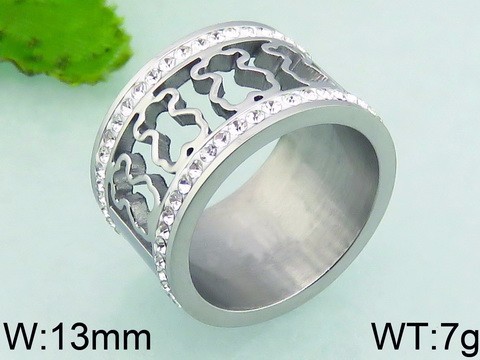 Stainless Steel Tou's Rings KR36851-K