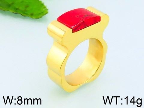 Stainless Steel Tou's Rings KR39513-K