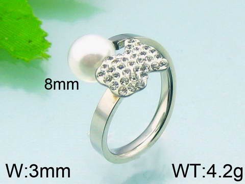 Stainless Steel Tou's Rings KR29930-K