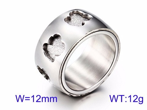 Stainless Steel Tou's Rings KR38939-K