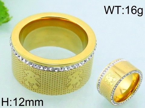 Stainless Steel Tou's Rings KR36411-K