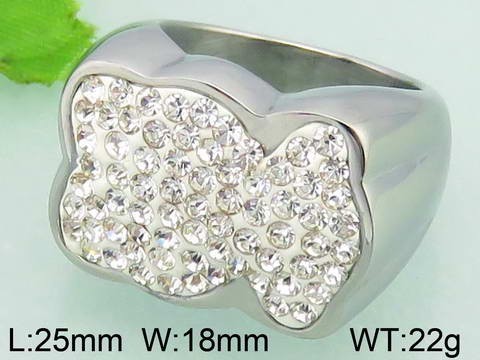 Stainless Steel Tou's Rings KR33219-K