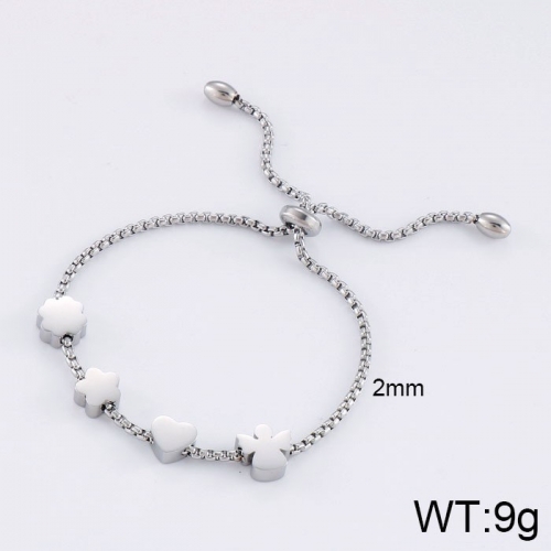 Stainless Steel Tou's Bracelet KB104067-K