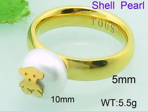 Stainless Steel Tou's Rings KR34592-AD