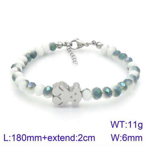 Stainless Steel Tou's Bracelet KB133593-K