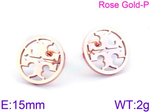 Stainless Steel Tou's Earring KE74810-K