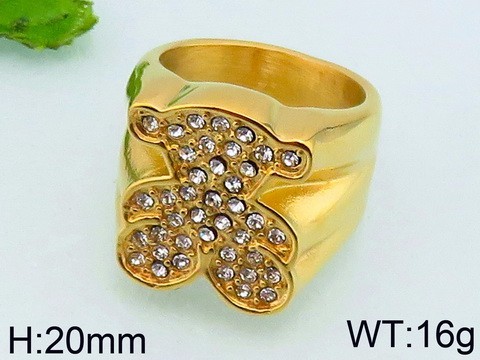 Stainless Steel Tou's Rings KR41983-K