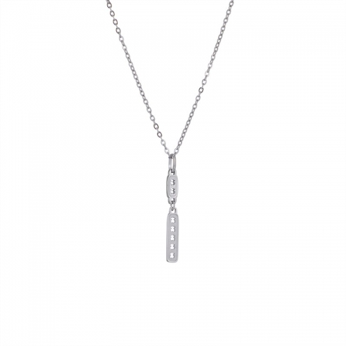 Stainless Steel Tou's Necklace  TSXL1006-8 (2)