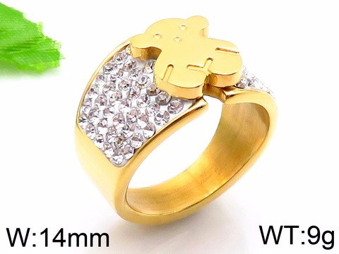 Stainless Steel Tou's Rings KR044215-K