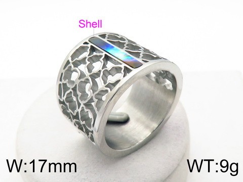 Stainless Steel Tou's Rings KR81784-KGC