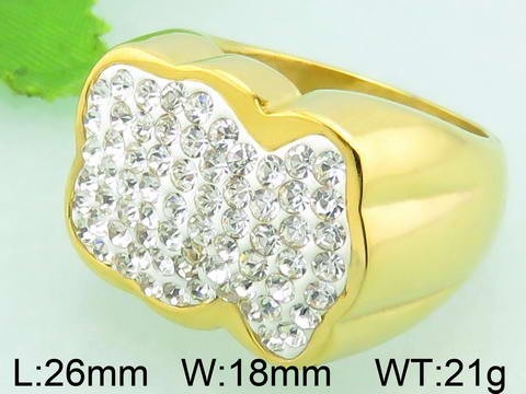 Stainless Steel Tou's Rings KR32248-K