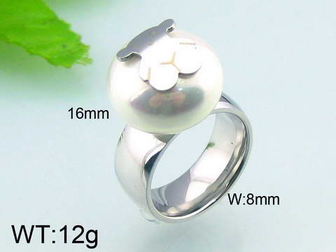 Stainless Steel Tou's Rings KR29186-K