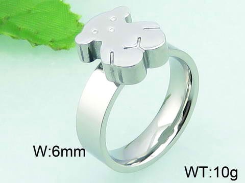 Stainless Steel Tou's Rings KR33514-K