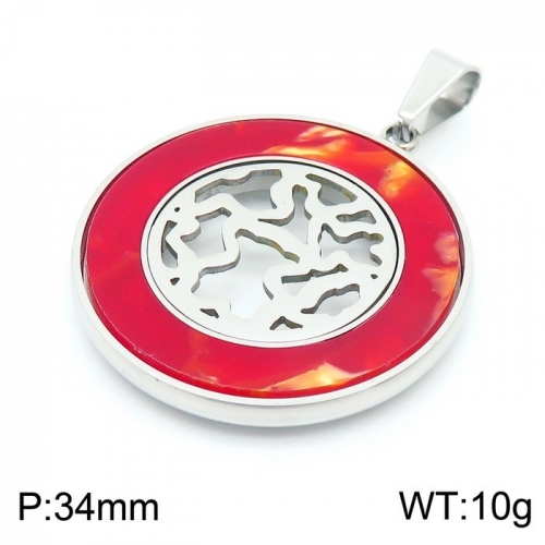 Stainless Steel Tou's Pendant KP99713-KC