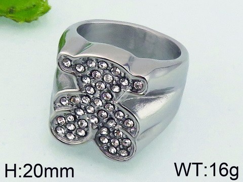 Stainless Steel Tou's Rings KR41984-K