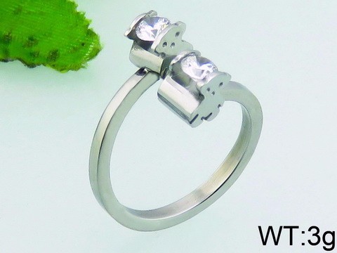 Stainless Steel Tou's Rings KR38216-K