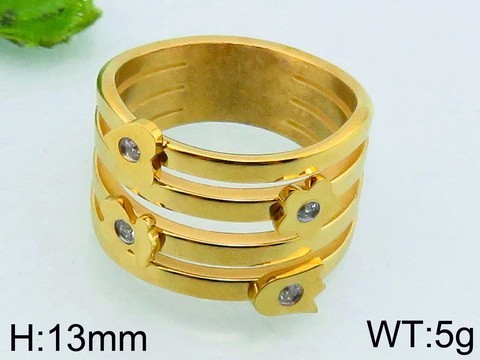 Stainless Steel Tou's Rings KR42371-K