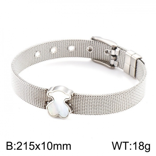 Stainless Steel Tou's Bracelet KB152058-K