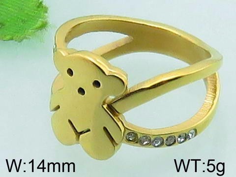 Stainless Steel Tou's Rings KR34589-AD