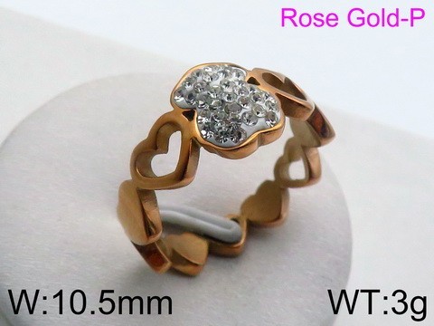 Stainless Steel Tou's Rings KR49147-GC