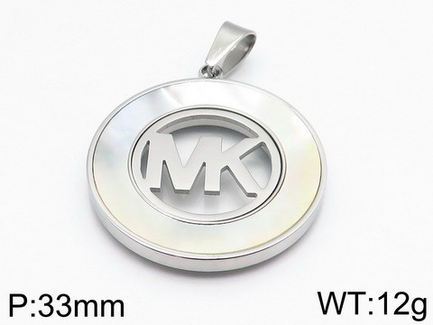 Stainless Steel Tou's Pendant KP80979-KC