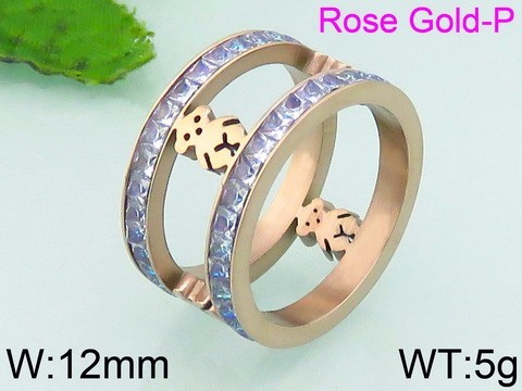 Stainless Steel Tou's Rings KR41288-K