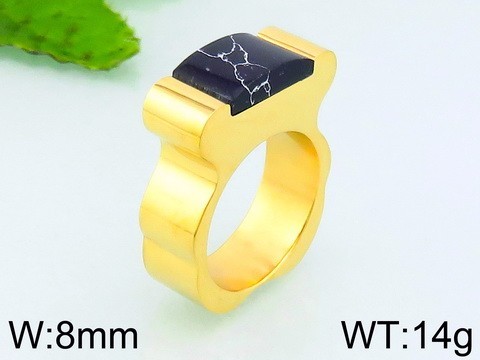 Stainless Steel Tou's Rings KR39507-K