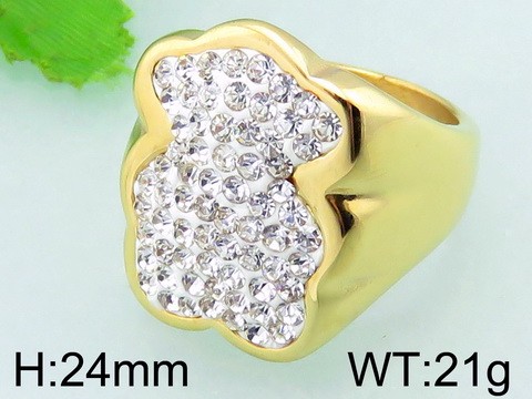 Stainless Steel Tou's Rings KR32250-K