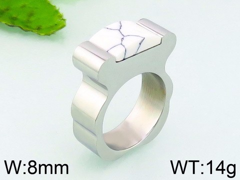 Stainless Steel Tou's Rings KR39517-K