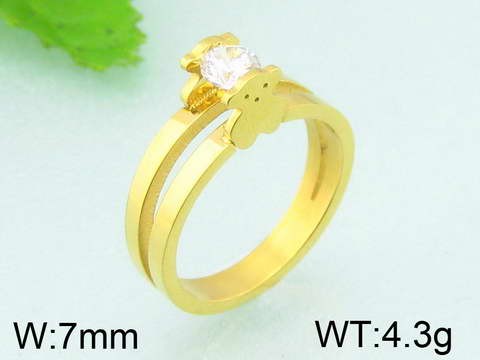 Stainless Steel Tou's Rings KR30420-K