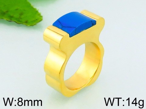 Stainless Steel Tou's Rings KR39506-K