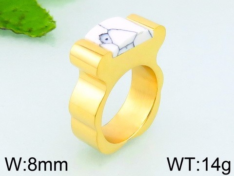 Stainless Steel Tou's Rings KR39505-K