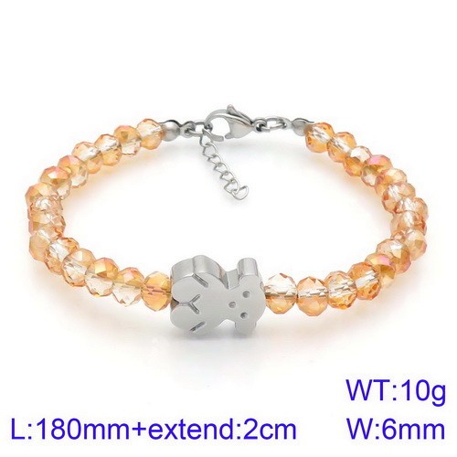 Stainless Steel Tou's Bracelet KB133607-K