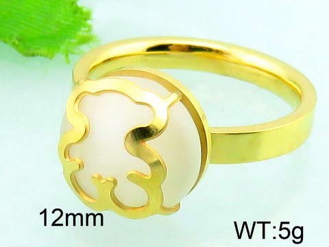 Stainless Steel Tou's Rings KR32633-K