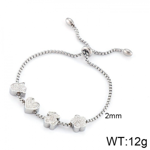 Stainless Steel Tou's Bracelet KB104060-K