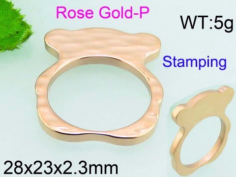 Stainless Steel Tou's Rings KR38257-K