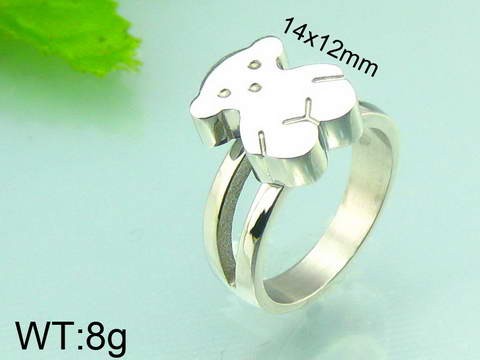 Stainless Steel Tou's Rings KR29560-K