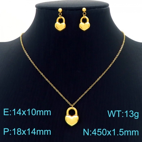 Stainless Steel Jewelry Set KS190500-Z21