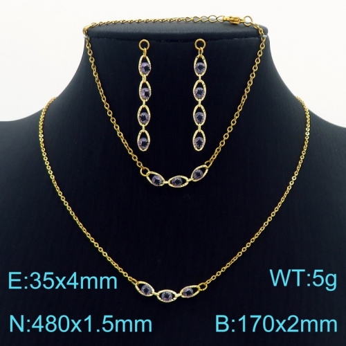 Stainless Steel Jewelry Set KS190921-Z17