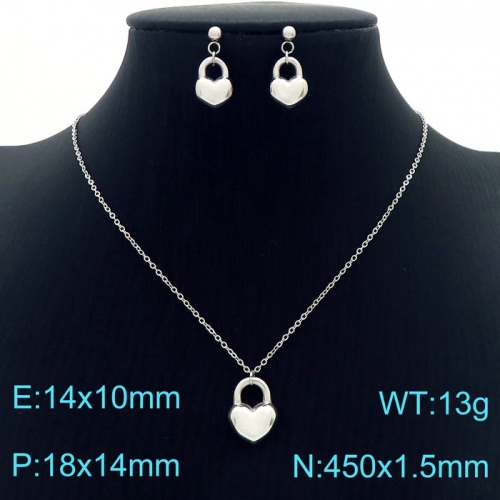 Stainless Steel Jewelry Set KS190499-Z17