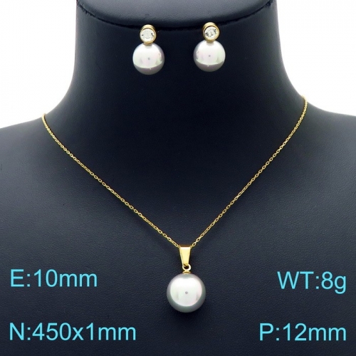 Stainless Steel Jewelry Set KS190104-Z18