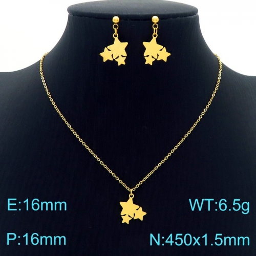 Stainless Steel Jewelry Set KS190498-Z17