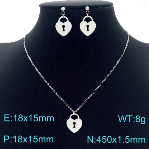 Stainless Steel Jewelry Set KS190481-Z13