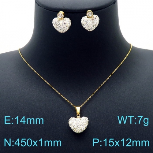 Stainless Steel Jewelry Set KS190107-Z22