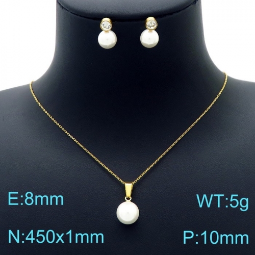 Stainless Steel Jewelry Set KS190105-Z17