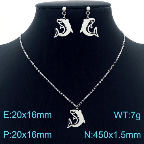 Stainless Steel Jewelry Set KS190489-Z13