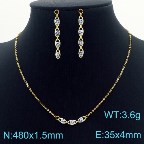 Stainless Steel Jewelry Set KS190914-Z11