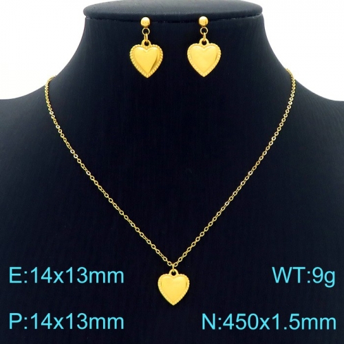 Stainless Steel Jewelry Set KS190476-Z18