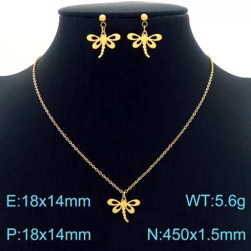 Stainless Steel Jewelry Set KS190494-Z17