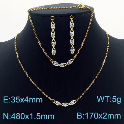 Stainless Steel Jewelry Set KS190915-Z17